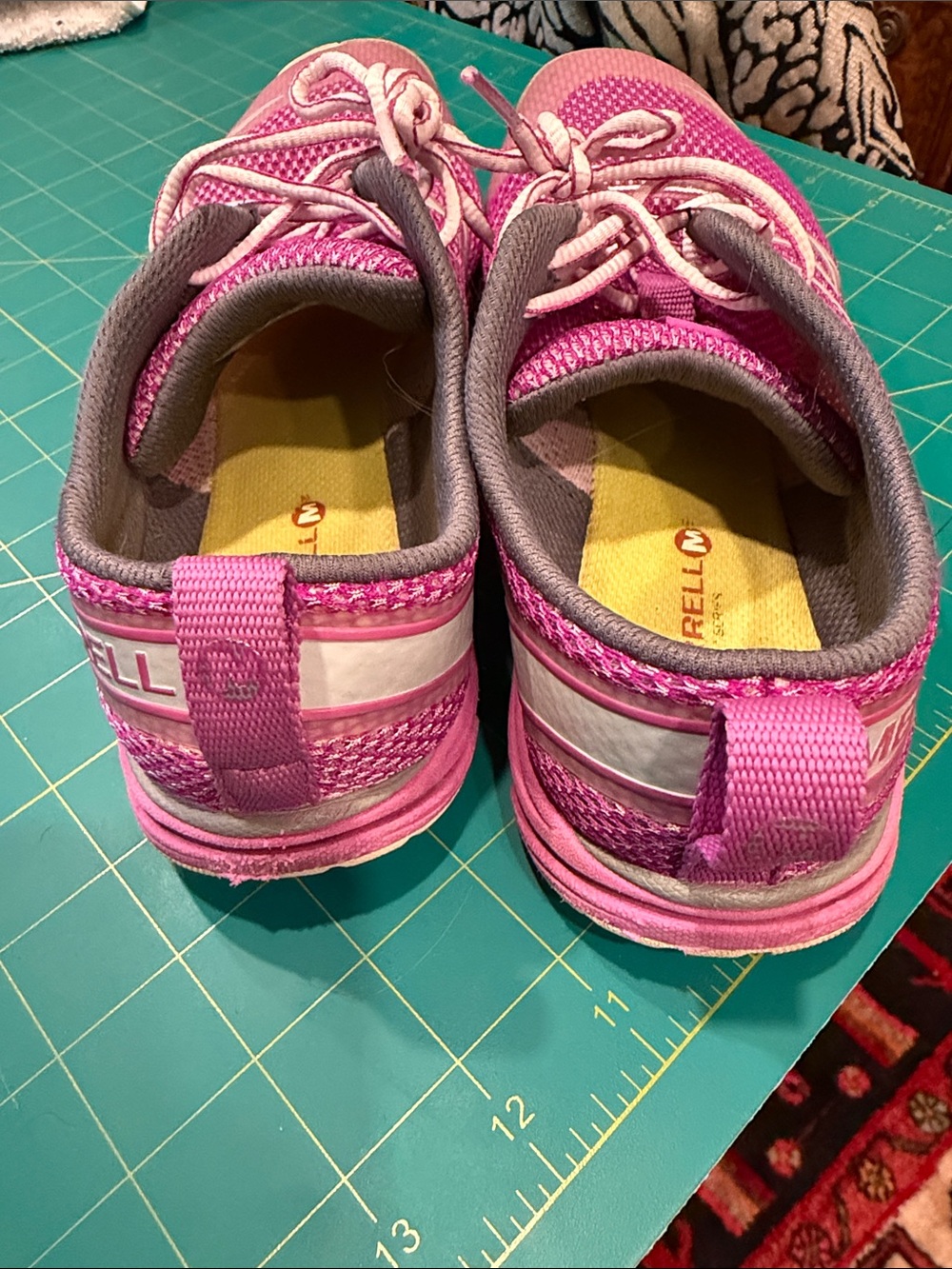 Merrell Barefoot Women's Pink Mesh Athletic Sneakers - Picture 6 of 6